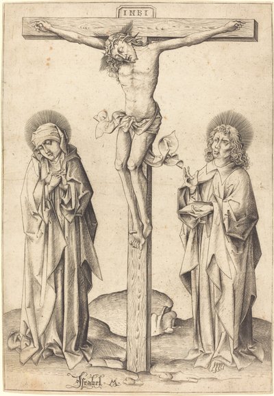 La Crucifixion, vers 1480 - Israhel van Meckenem