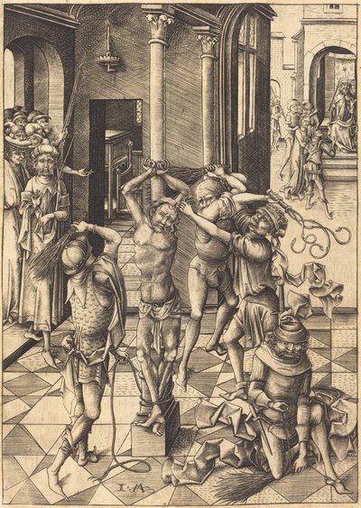 Flagellation - Israhel van Meckenem