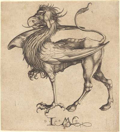 Le Griffon - Israhel van Meckenem