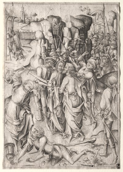 La Passion : Christ Capturé - Israhel van Meckenem