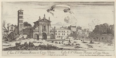 Église de Sainte Françoise Romaine au Campo Vaccino - Israël Silvestre
