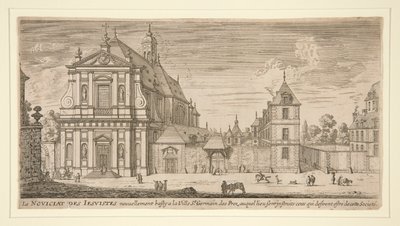 Noviciat jésuite à Saint-Germain-des-Prés - Israël Silvestre
