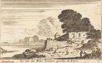Le coin des Bons hommes proche de Paris - Israël Silvestre