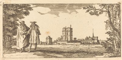 Plan général du Château et petit Parc de Vincennes - Israël Silvestre