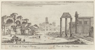 Veduta di Campo Vaccina - Israël Silvestre