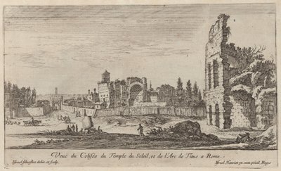 Vue du Colisée, du Temple du Soleil et de l