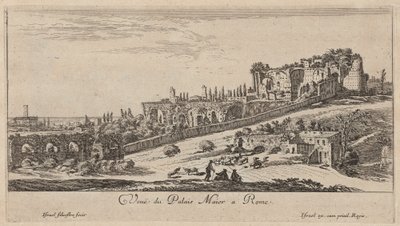 Vue du Palais Maior à Rome - Israël Silvestre