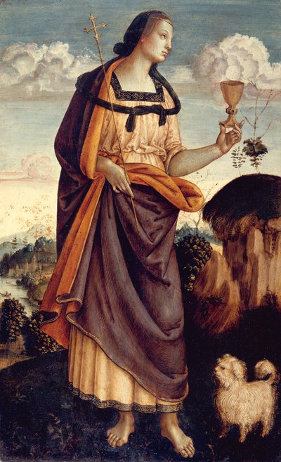 Les vertus théologales : Foi, Charité, Espérance - Italian