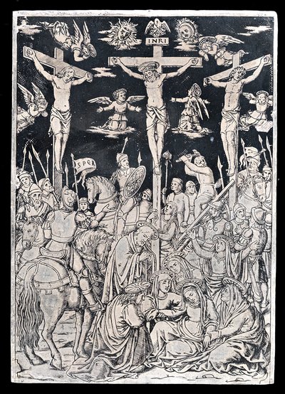 Pax avec Christ sur la Croix - Italian 15th Century