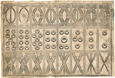 Cartes à Jouer - Italian 15th Century