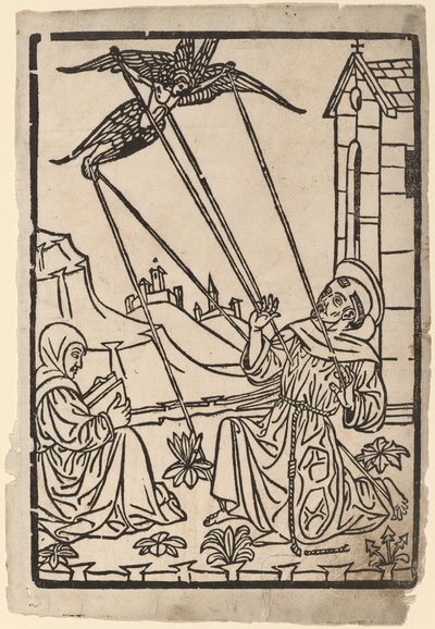 Saint François recevant les stigmates - Italian 15th Century