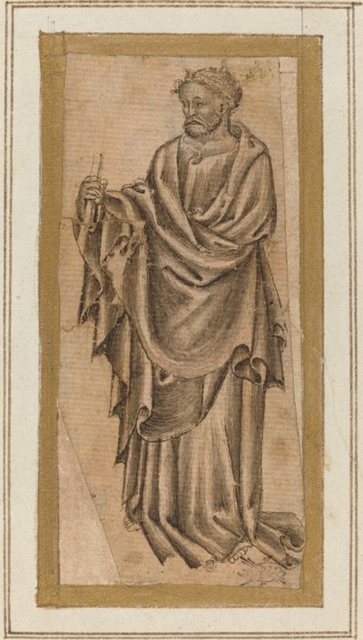Apôtre debout - Italian 15th Century