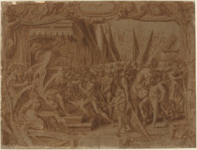 Scène historique - Italian 16th Century