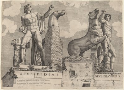 Opus Filiae... Opus Praxitelis - Italian 16th Century