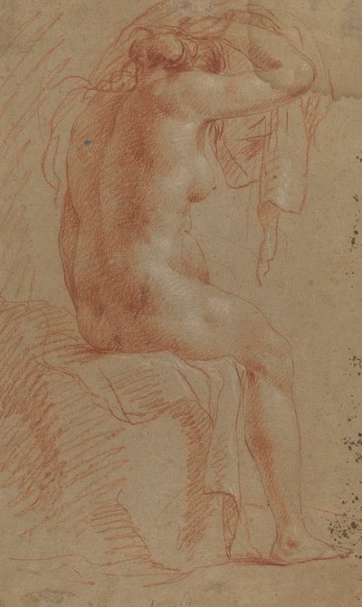 Figure féminine nue - Italian 17th Century