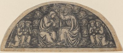Couronnement de la Vierge - Italian 18th or 19th Century