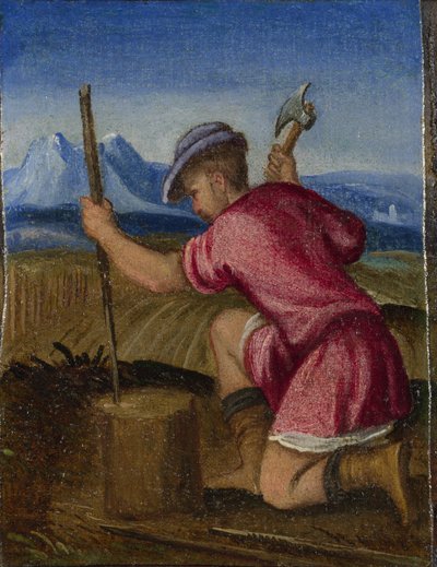 Les travaux des mois : Février, c. 1580 - Italian Master