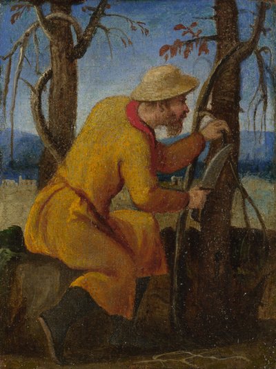 Les travaux des mois : Mars, vers 1580 - Italian Master