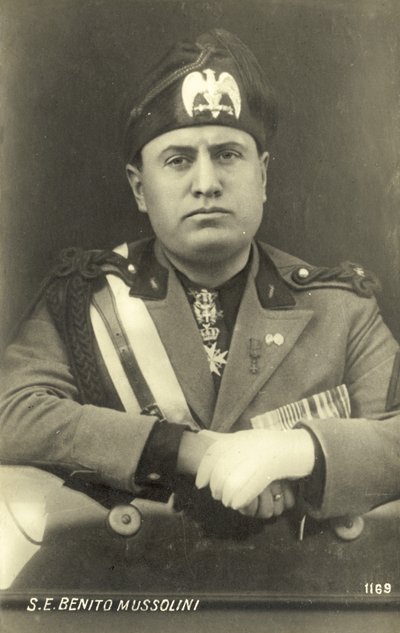 Benito Mussolini - Italian Photographer