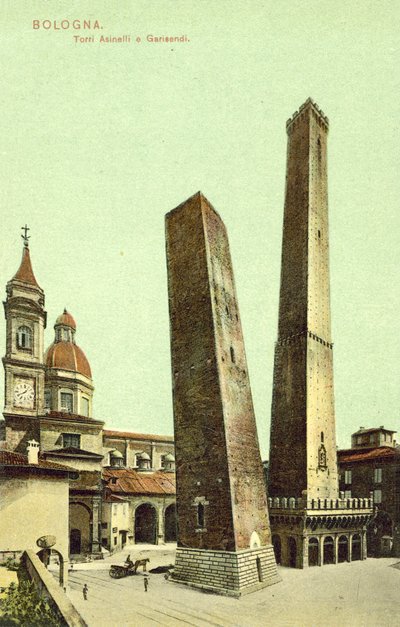 Bologne, Italie, Tours Asinelli et Garisenda - Italian Photographer