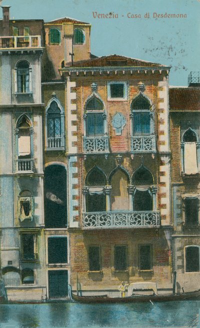 Casa di Desdemona (Maison de Desdémone), Venise - Italian Photographer