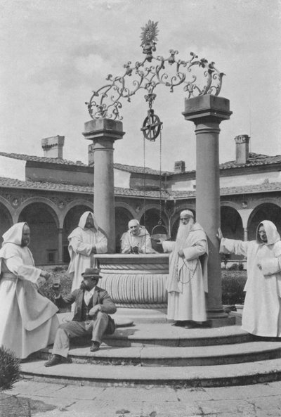Firenze, Dintorni, Certosa, Le puits dans le grand cloître - Italian Photographer
