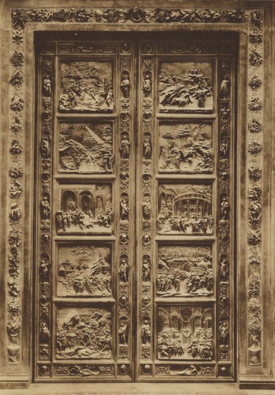 Florence : Baptistère, La Porte Principale, Lorenzo Ghiberti - Italian Photographer