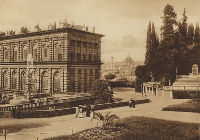 Florence : Palazzo Pitti, Partie Postérieure - Italian Photographer