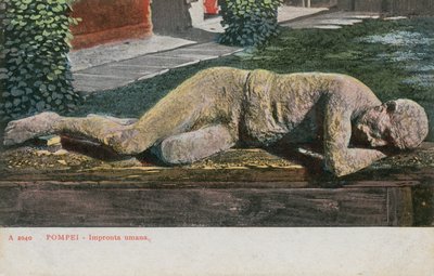 Humain congelé au musée de Pompéi - Italian Photographer