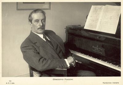 Giacomo Puccini - Italian Photographer