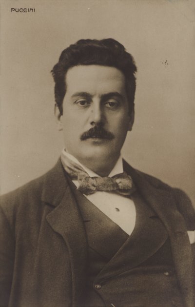 Giacomo Puccini, compositeur italien - Italian Photographer
