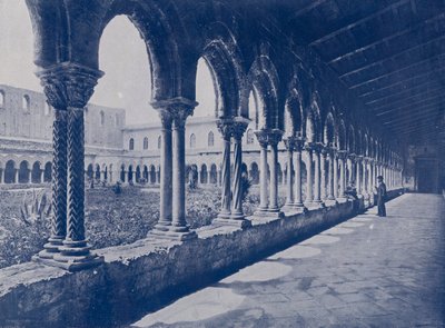 Italie : Monreale, cloître bénédictin - Italian Photographer