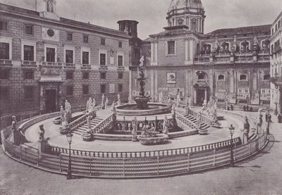 Italie : Palerme, Piazza Pretoria - Italian Photographer