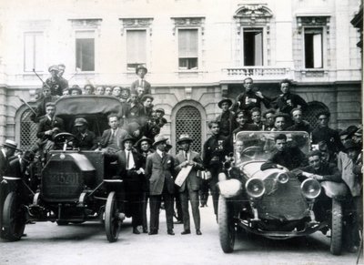 Milan, 3 et 4 août 1922. La réaction des fascistes à la grève. Équipes d
