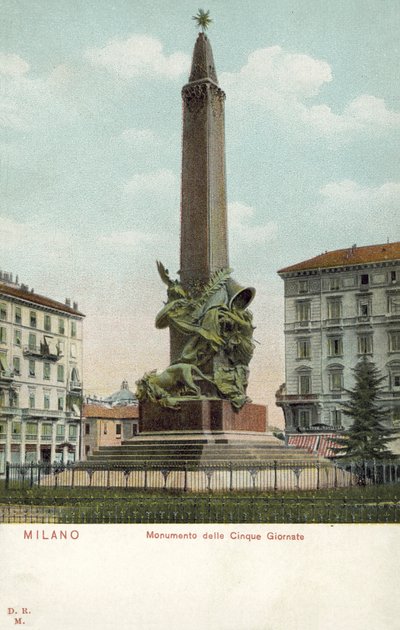 Milan, Italie, Monument des Cinq Journées - Italian Photographer