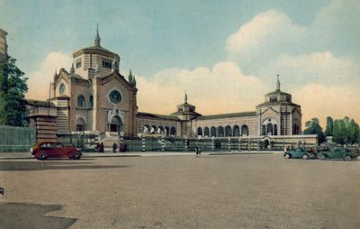 Milan / Milan : Le cimetière monumental (photo couleur) - Italian Photographer