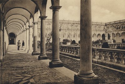 Naples : Chiostro Di S Martino - Italian Photographer