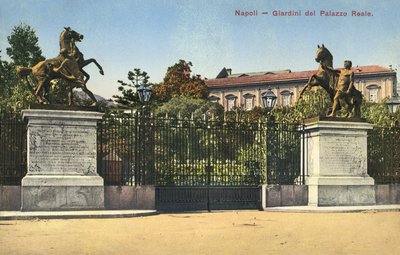 Naples, Italie, Jardins du Palais Royal - Italian Photographer
