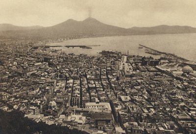 Naples : Panorama de San Martino (photo n/b) - Italian Photographer