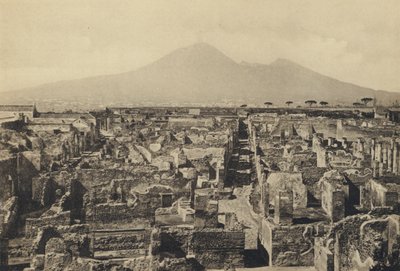 Naples : Pompéi, Panorama avec le Vésuve - Italian Photographer
