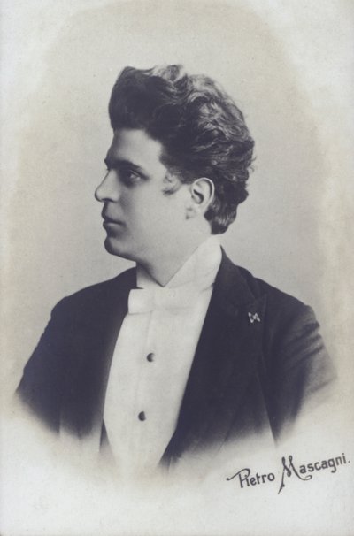 Pietro Mascagni, compositeur italien de l