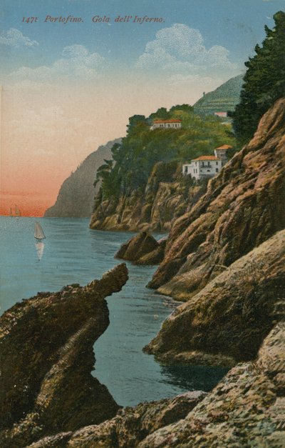 Portofino, Italie. Gola dell