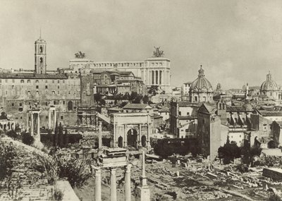 Forum romain, panorama - Italian Photographer