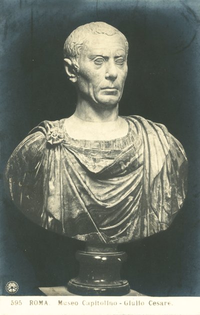 Rome, musée Capitolin, buste, Jules César - Italian Photographer
