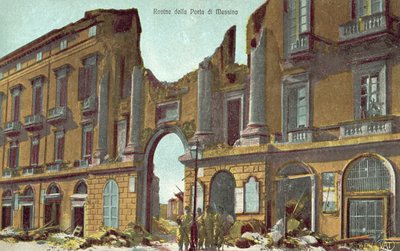 Ruine de la porte de Messine - Italian Photographer