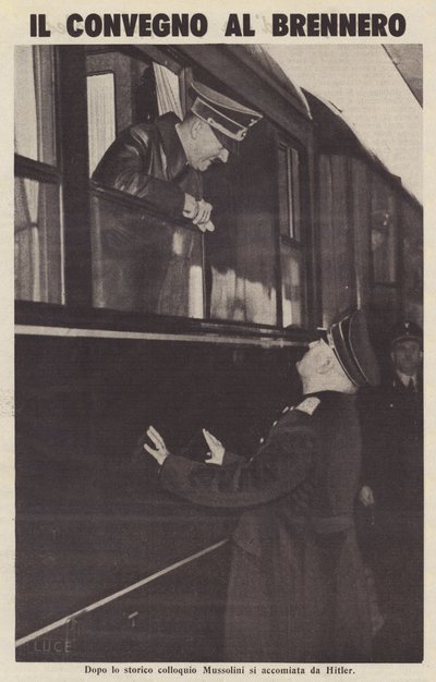La Conférence du Brenner (photo n/b) - Italian Photographer