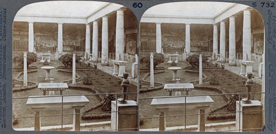 La Maison des Vettii, Pompéi, de The Underwood Travel Library, 1895 - Italian Photographer