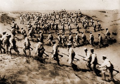 Le débarquement italien à Benghasi (ou Bengazi) (Libye) en Cyrénaïque - Italian Photographer