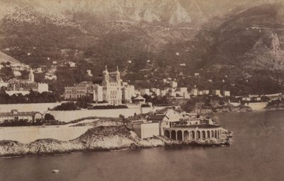 Le golfe de Montecarlo, 07/1887 (photo n/b) - Italian Photographer