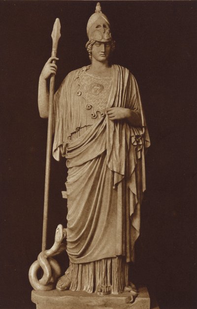 La statue de Minerve au Musée du Vatican, Rome - Italian Photographer